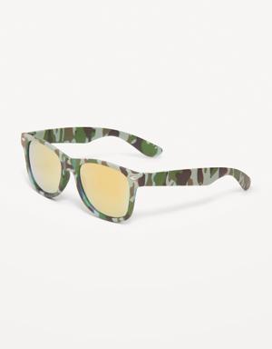 Camouflage Wayfarer Sunglasses for Kids black