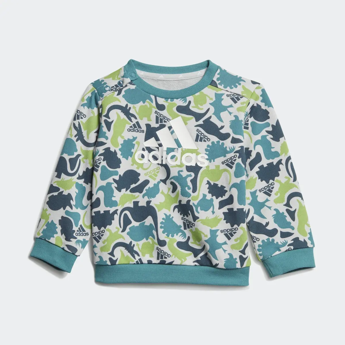 Adidas Ensemble sportswear imprimé intégral Essentials Enfants. 3