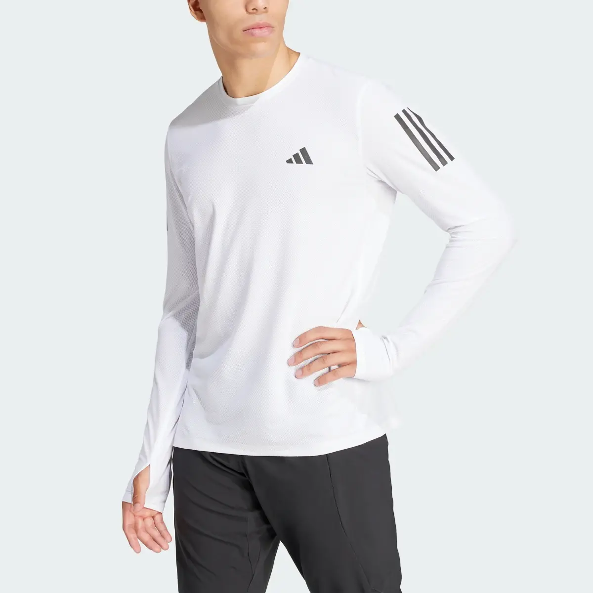 Adidas Own The Run Long Sleeve Tee. 1