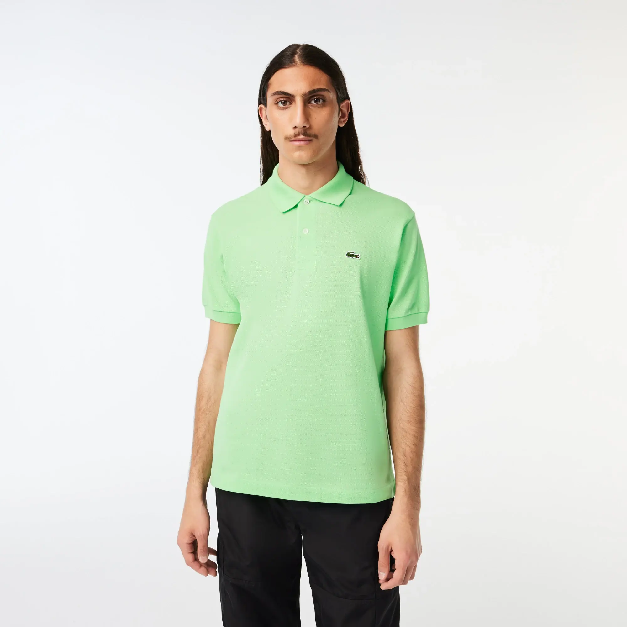 Lacoste Men's Original L.12.12 Petit Piqué Cotton Polo. 1 Lacoste Men's Original L.12.12 Petit Piqué Cotton Polo. 1