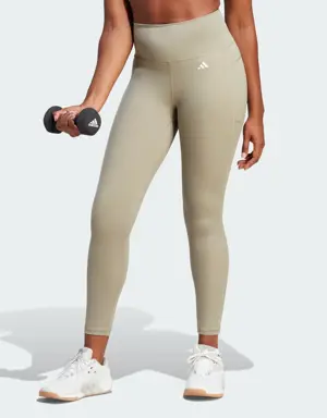 Adidas Optime Stash Pocket High-Waisted 7/8 Leggings