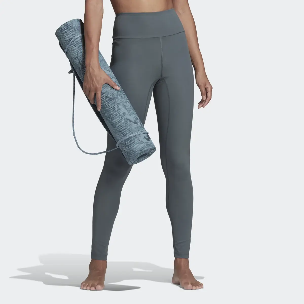 Adidas Yoga Essentials High-Waisted Leggings. 1