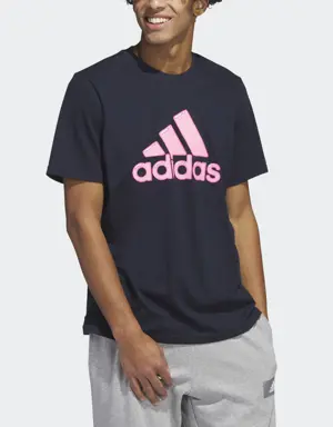 Adidas Logo Pen Fill - Sportswear Graphic Tee