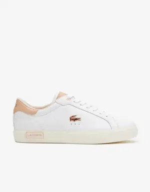 Women's Lacoste Powercourt Leather Trainers