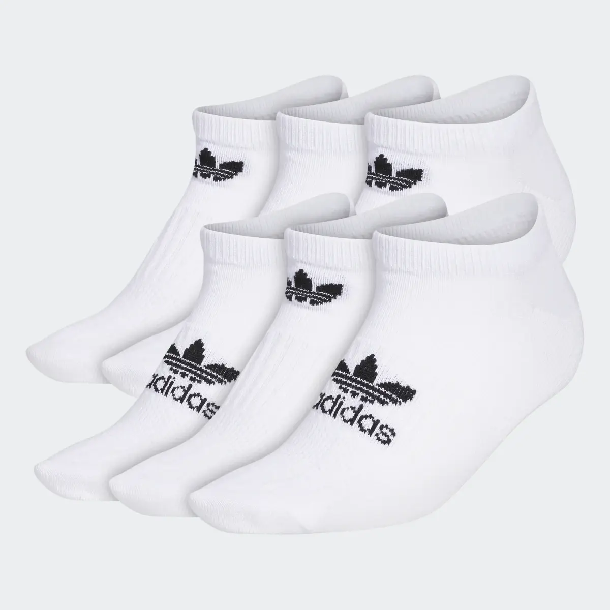 Adidas Classic Superlite No-Show Socks 6 Pairs. 2