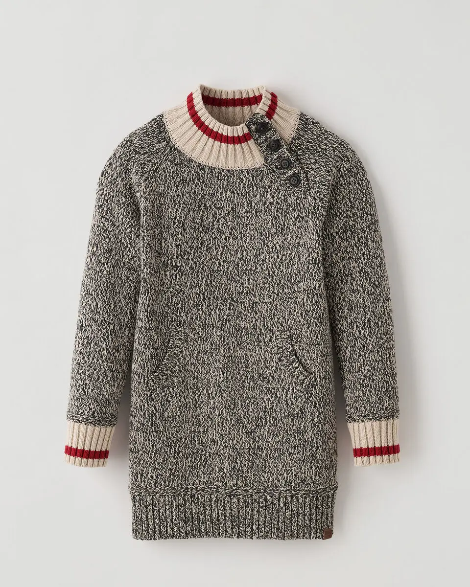 Roots Girls Cabin Sweater Dress. 1