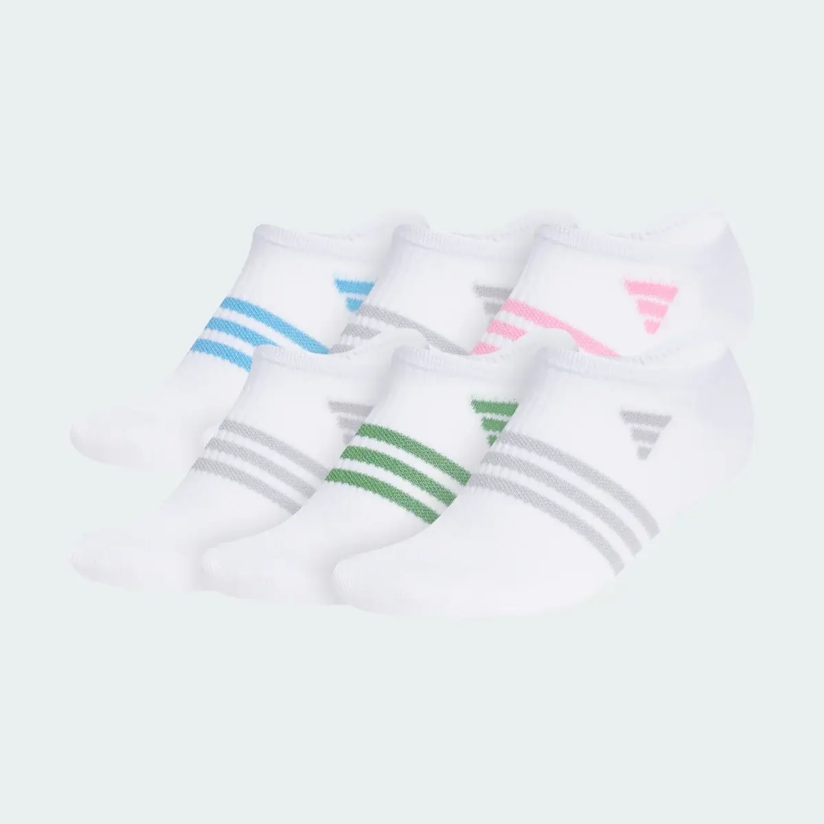 Adidas Superlite 3.0 6-Pack No-Show Socks. 2