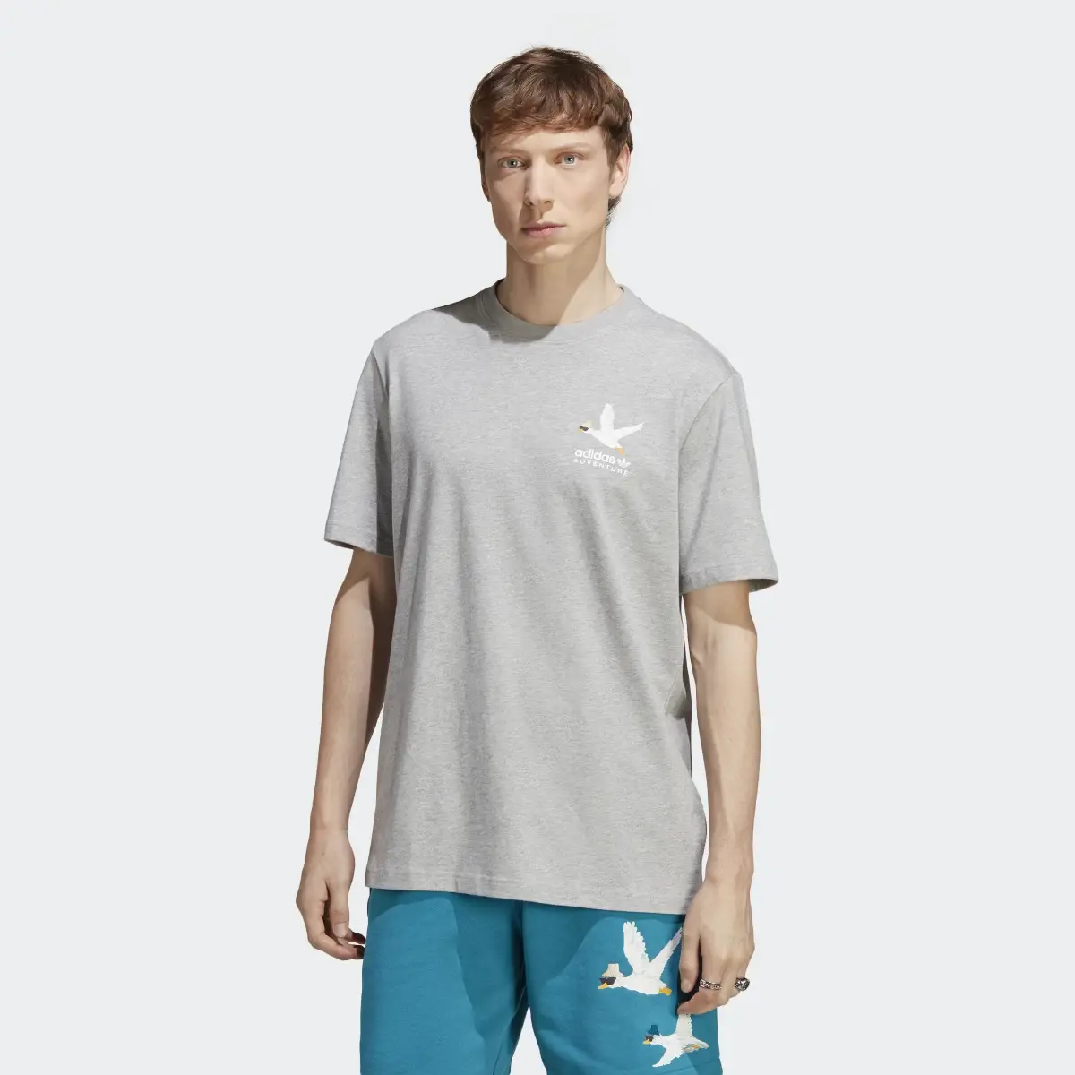 Adidas Adventure Graphic Duckies T-Shirt. 1