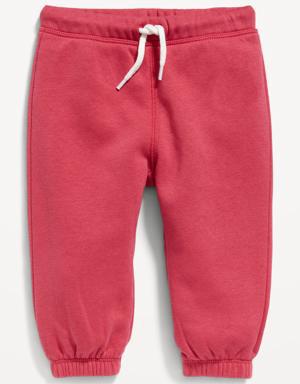 Unisex Logo-Graphic Sweatpants for Baby red