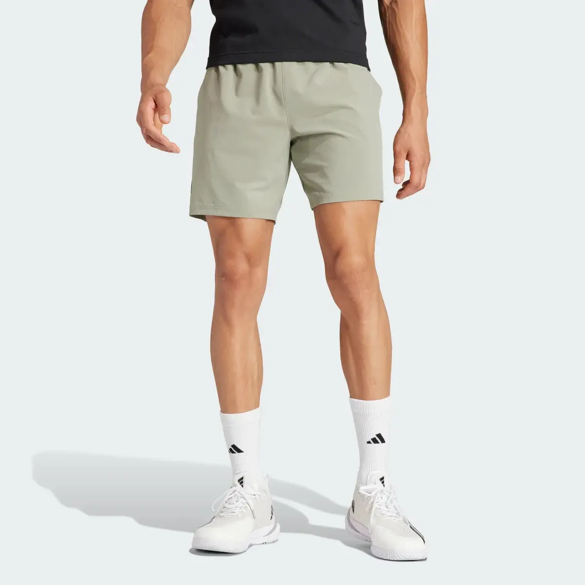 Adidas Club Tennis Stretch Woven Shorts. 1