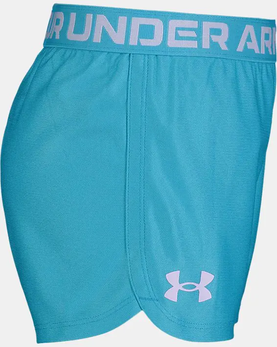 Under Armour Little Girls' UA Play-Up Shorts. 2