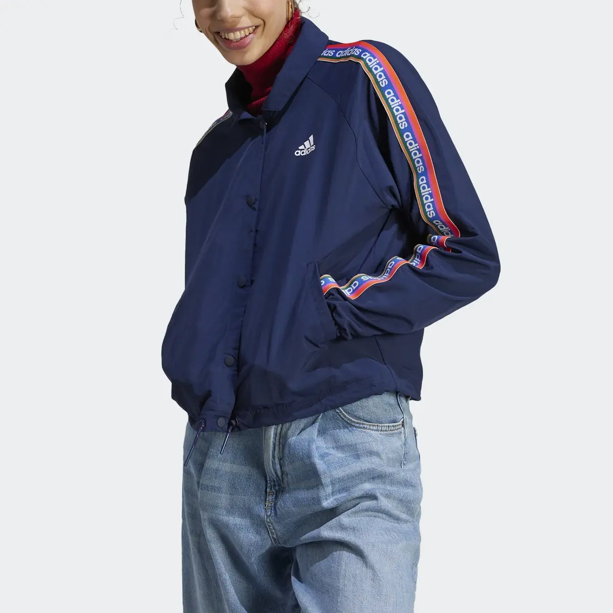 Adidas x FARM Rio Coach Jacket. 1