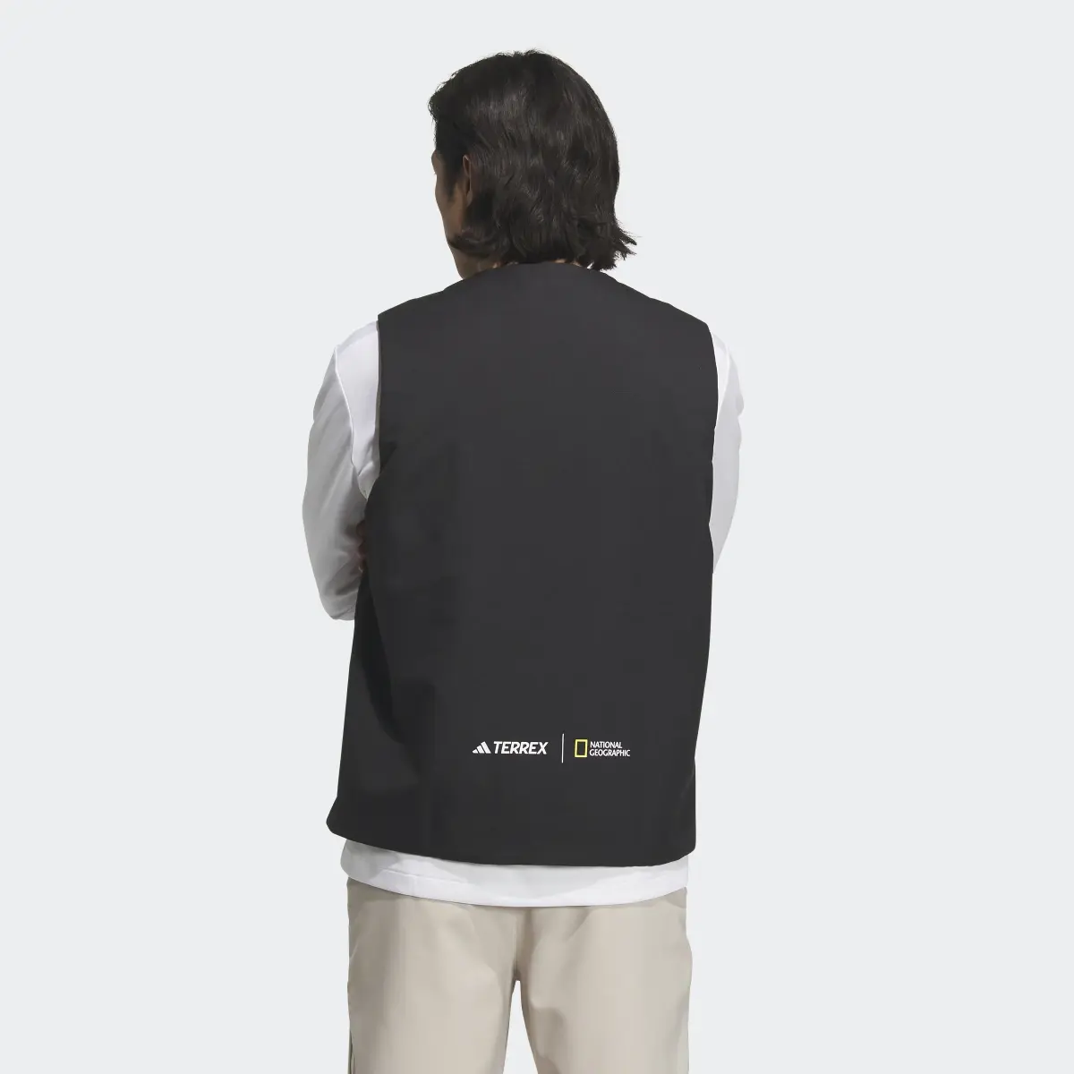 Adidas National Geographic Fleece-Lined Vest. 3