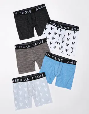 American Eagle O 6" Flex Boxer Brief 5-Pack. 1