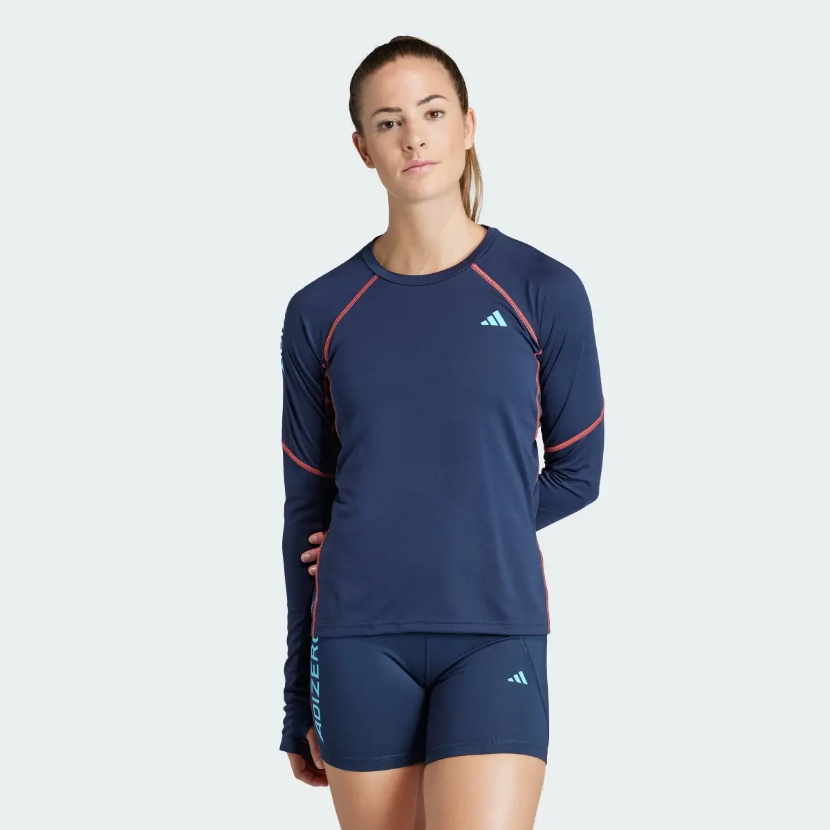 Adidas Adizero Running Long-Sleeve Top. 2