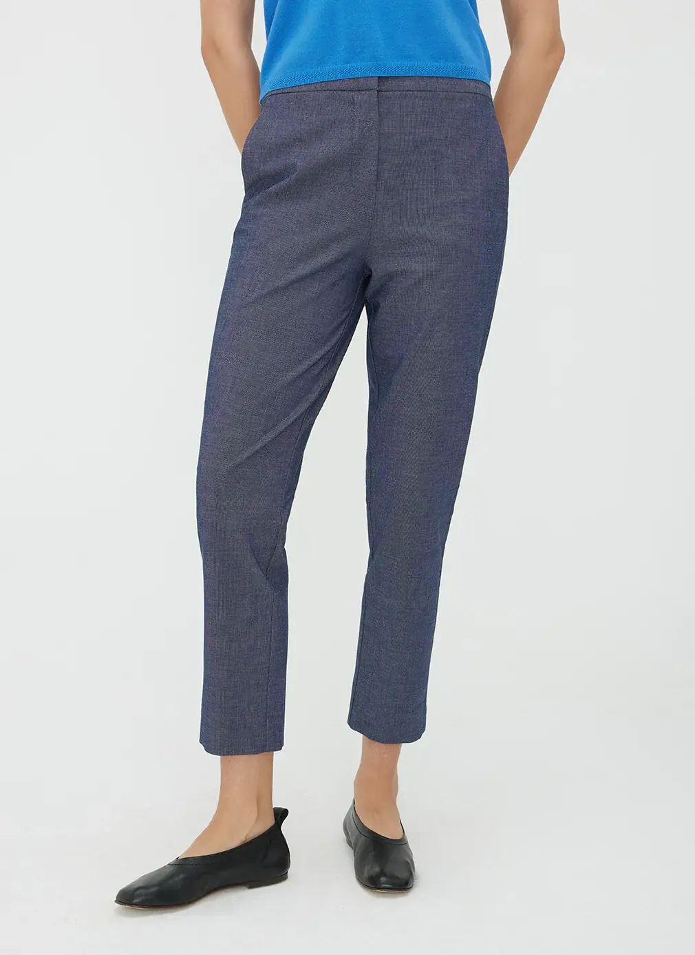 Kit And Ace Seymour Classic Cropped Pants. 1