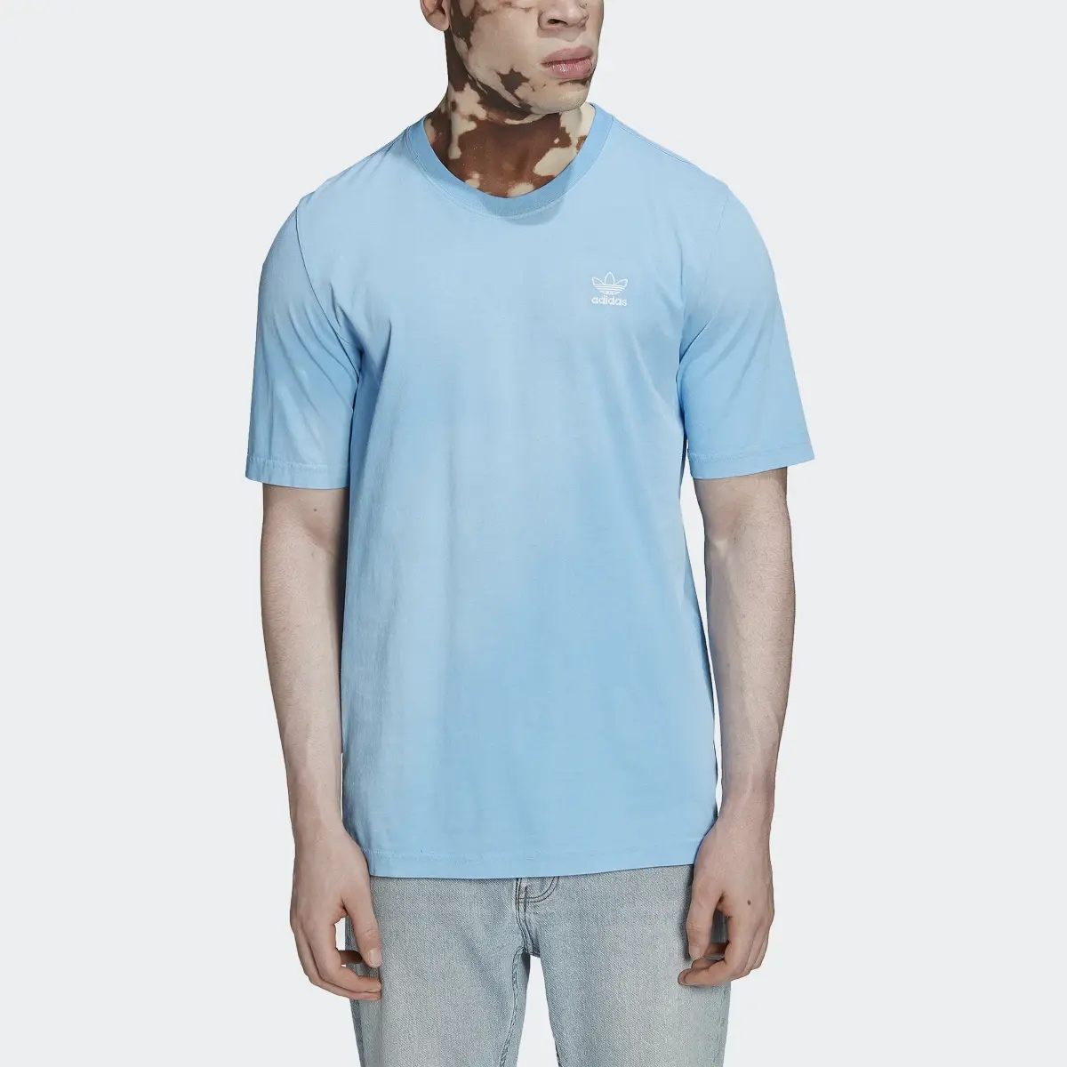 Adidas Essentials+ Dye Tee. 1