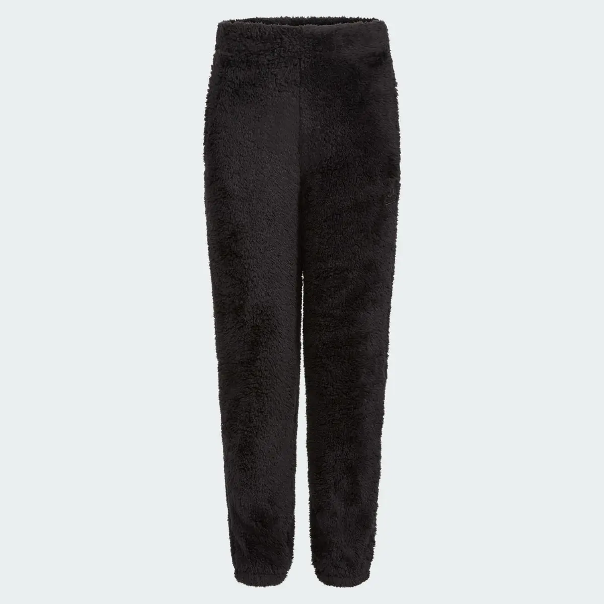 Adidas Elastic Waistband Cozy Furry Joggers. 3