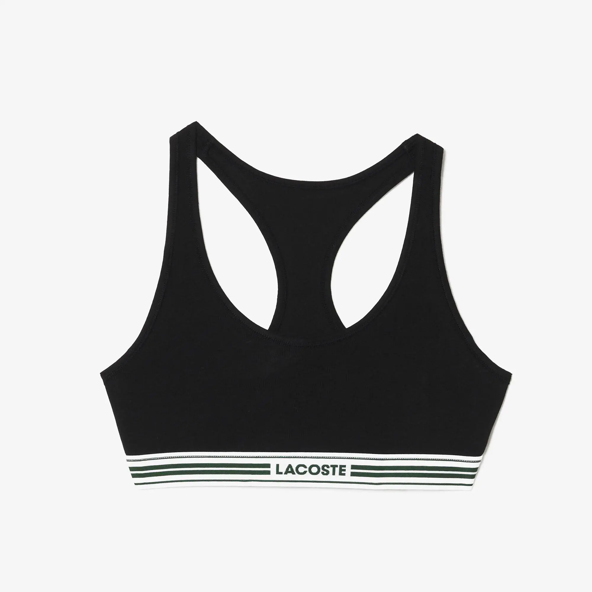 Lacoste Heritage Racer Back Bralette. 2