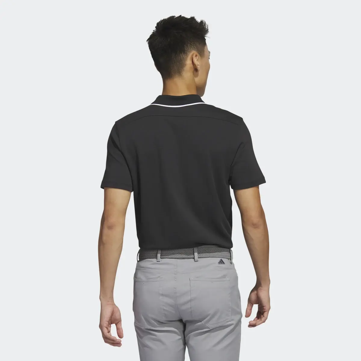 Adidas Go-To Piqué Golf Polo Shirt. 3