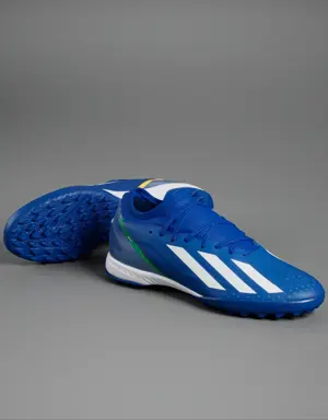 X Crazyfast.3 Brazil Turf Soccer Shoes