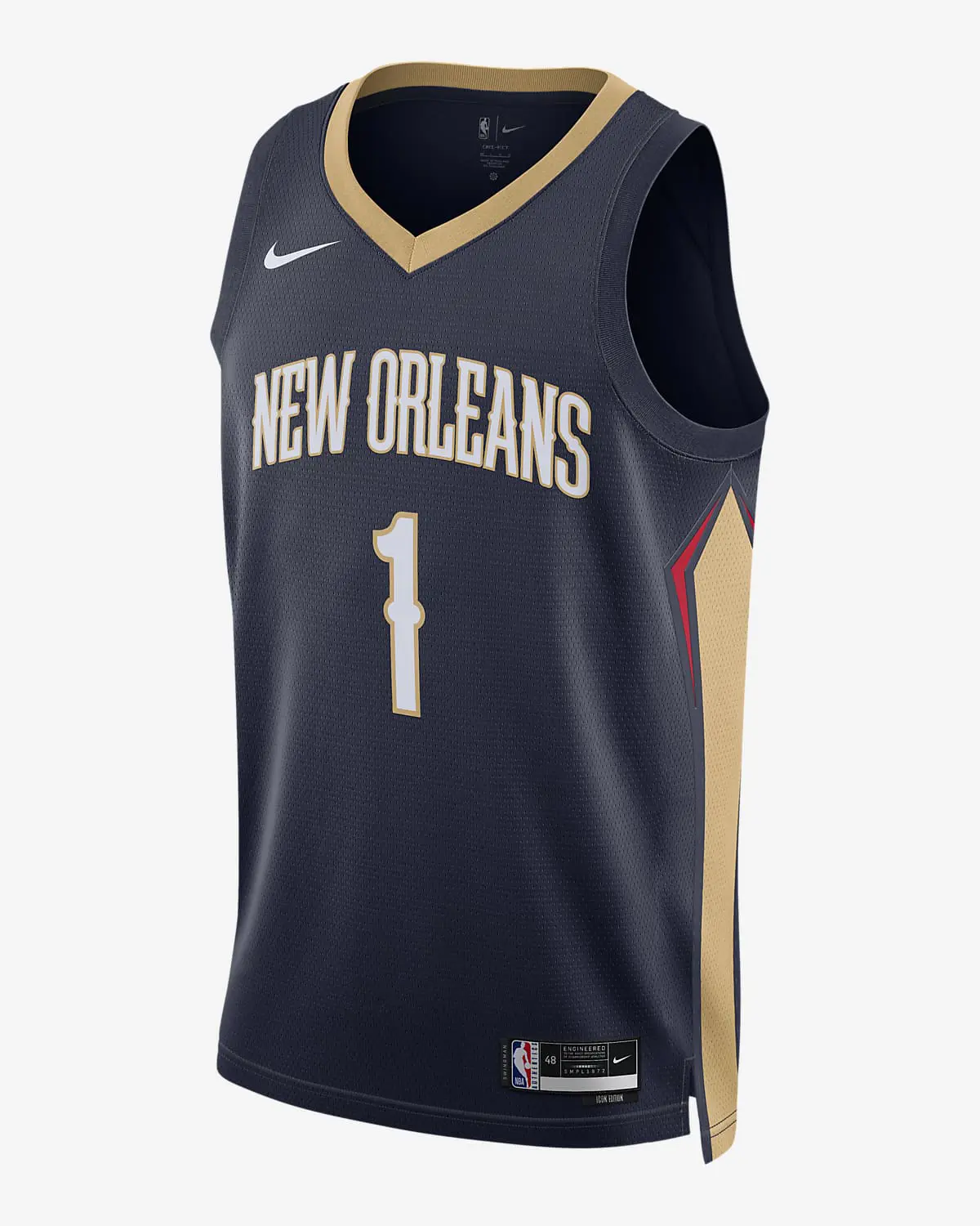 Nike New Orleans Pelicans Icon Edition 2022/23. 1