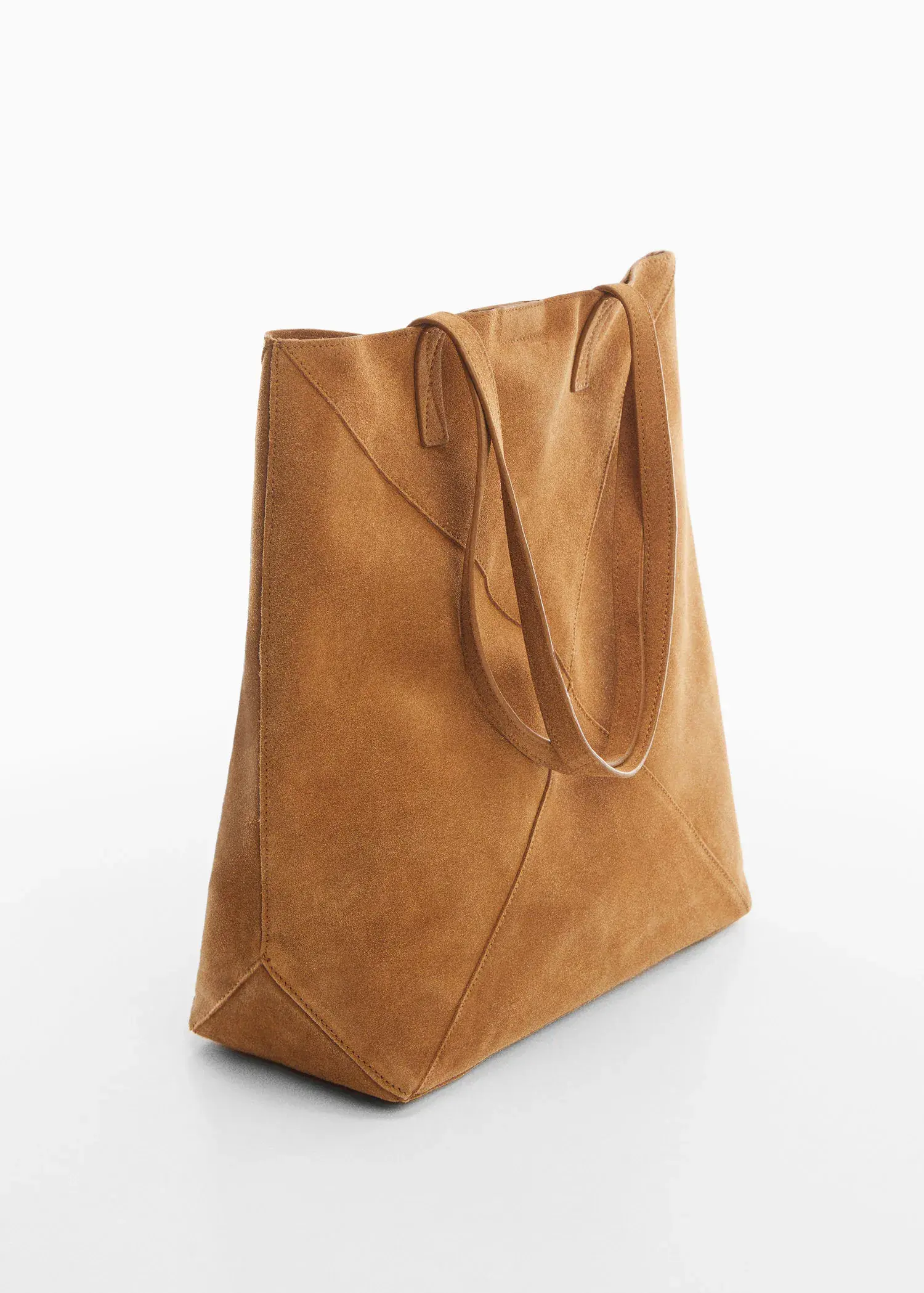 Mango Shopper-Bag aus Leder. 2