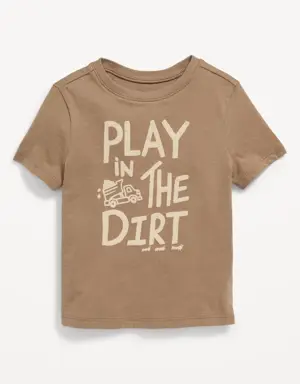 Unisex Short-Sleeve Graphic T-Shirt for Toddler brown
