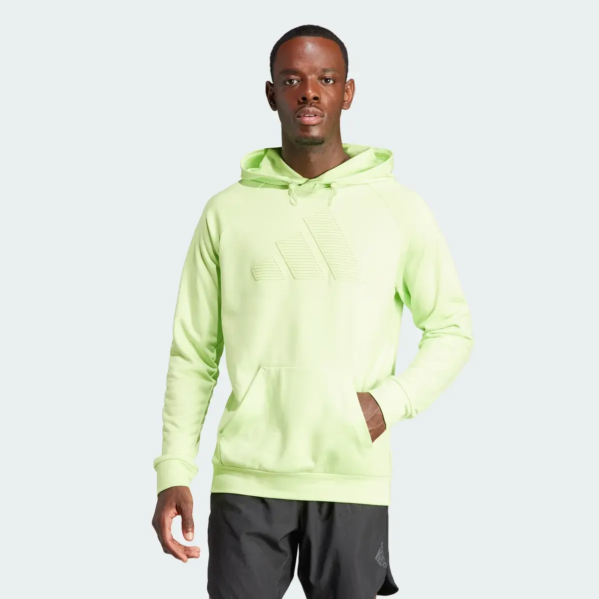 Adidas Game and Go Big Logo Training Hoodie. 2