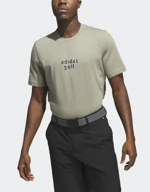 Adidas T-shirt de golf graphique