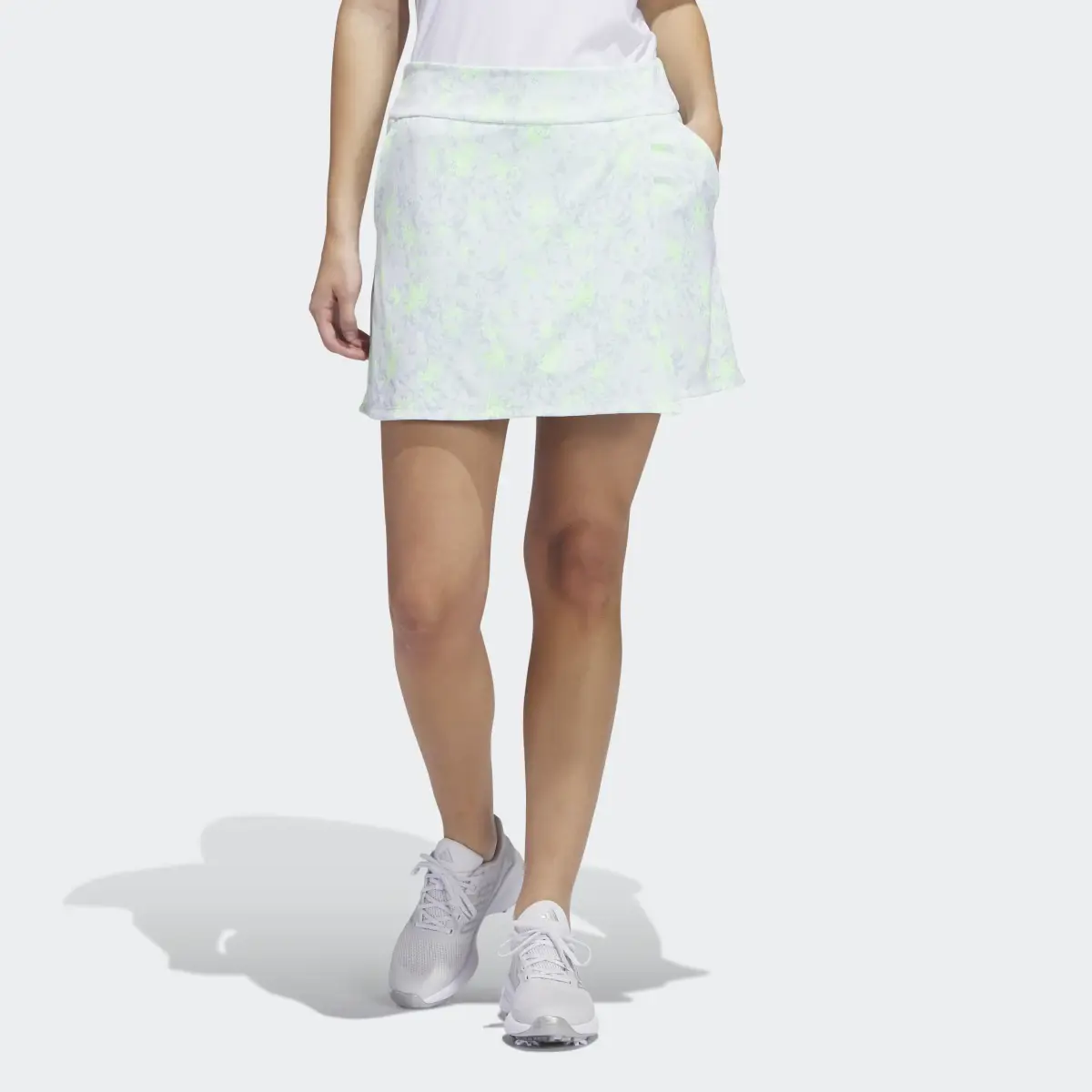 Adidas Essentials Jacquard Golf Skirt. 1