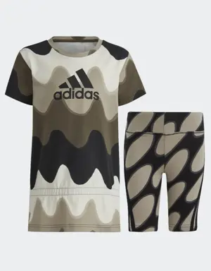 Adidas Marimekko Allover Print Cotton Set