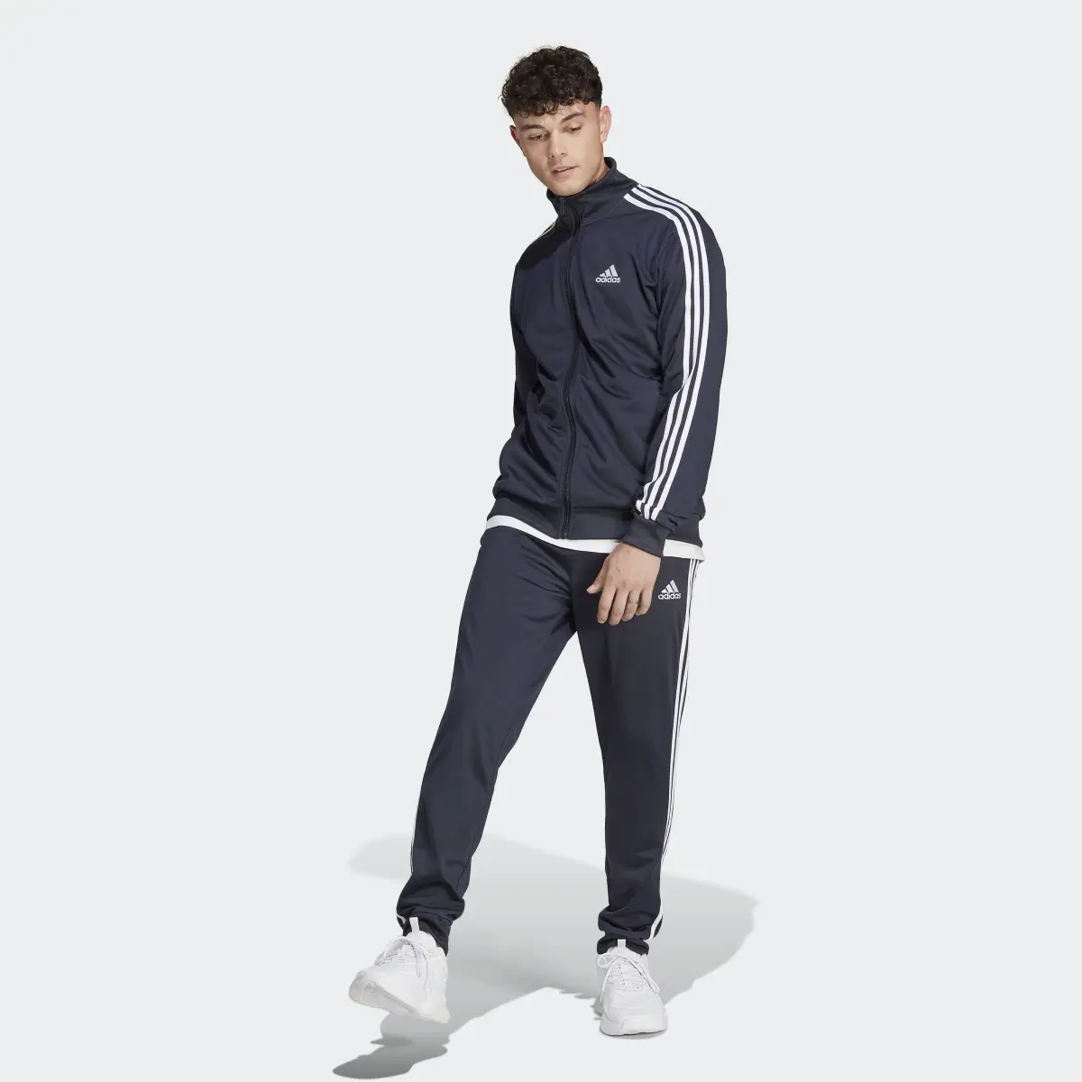 Adidas Basic 3-Stripes Tricot Track Suit. 2