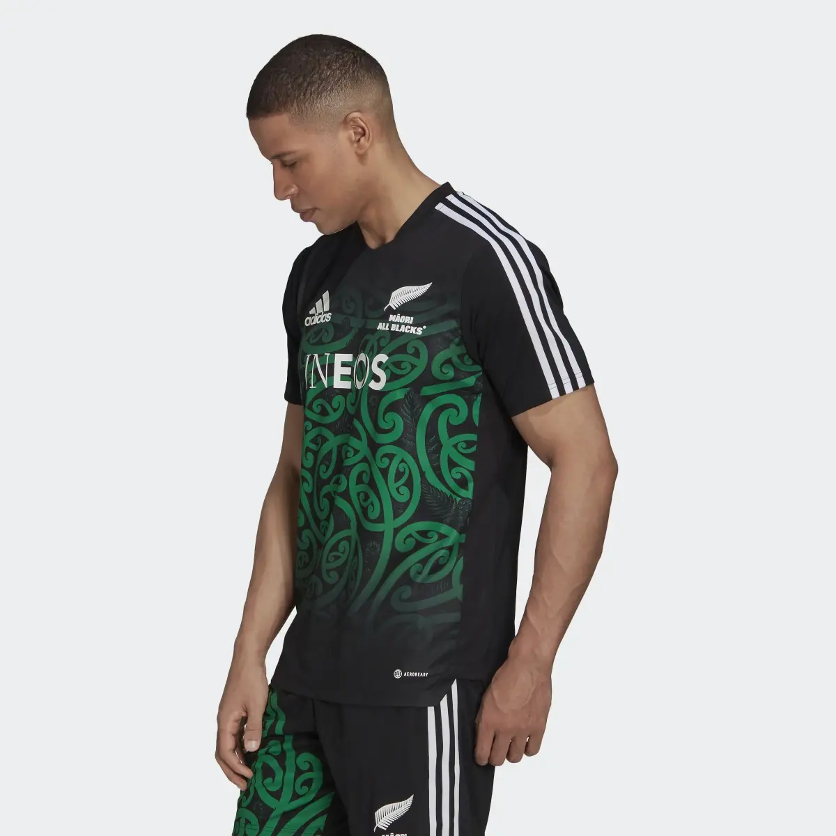 Adidas Camiseta Maori All Blacks Rugby Performance. 3