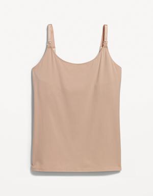 Old Navy Maternity First-Layer Nursing Cami beige