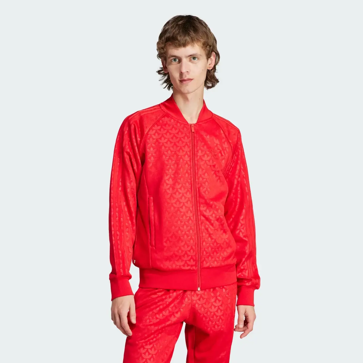 Adidas Adicolor Graphics Monogram SST Track Jacket. 2