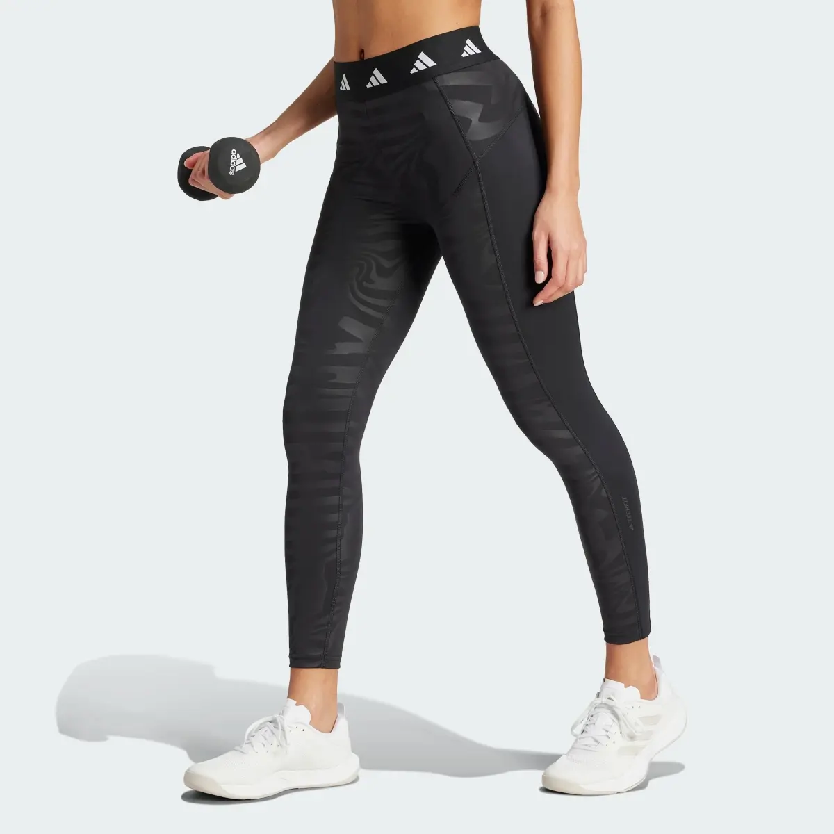 Adidas Leggings 7/8 Techfit Printed. 1