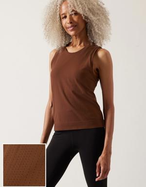 In Motion Seamless Tank brown