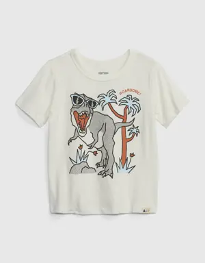 Gap Toddler Organic Cotton Mix and Match Graphic T-Shirt white