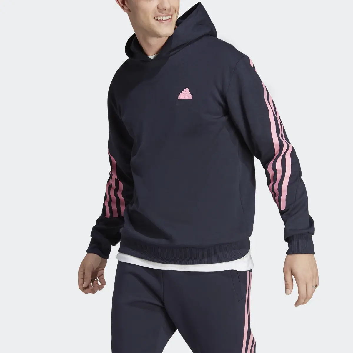 Adidas Future Icons 3-Stripes Hoodie. 1