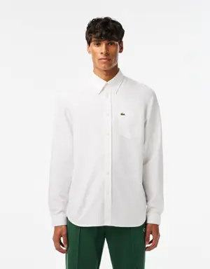 Lacoste Regular fit cotton Oxford shirt