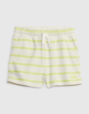 Gap Kids High Rise Pull-On Shorts green