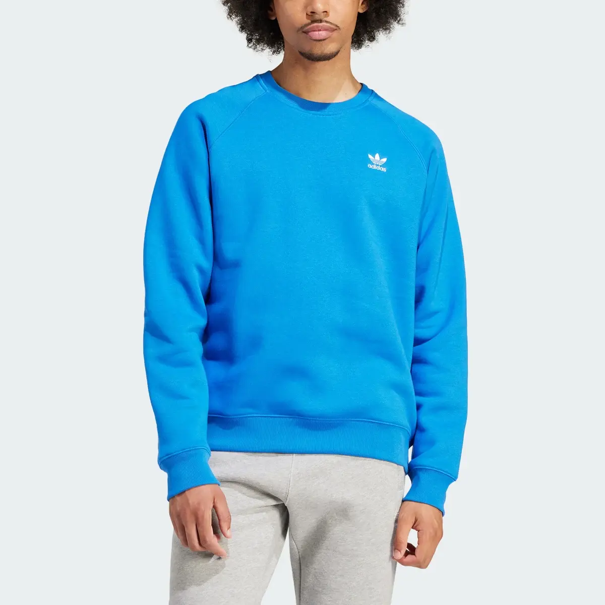 Adidas Trefoil Essentials Crewneck. 1