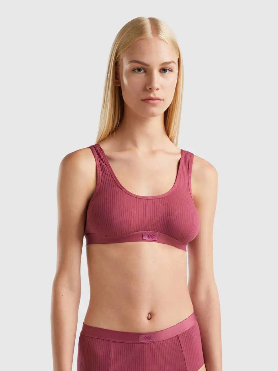 Benetton ribbed bra. 1