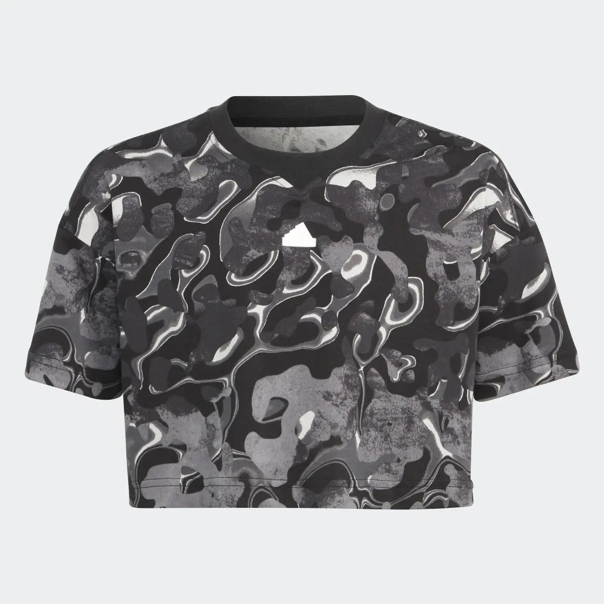 Adidas T-shirt coton imprimé intégral Future Icons Enfants. 1