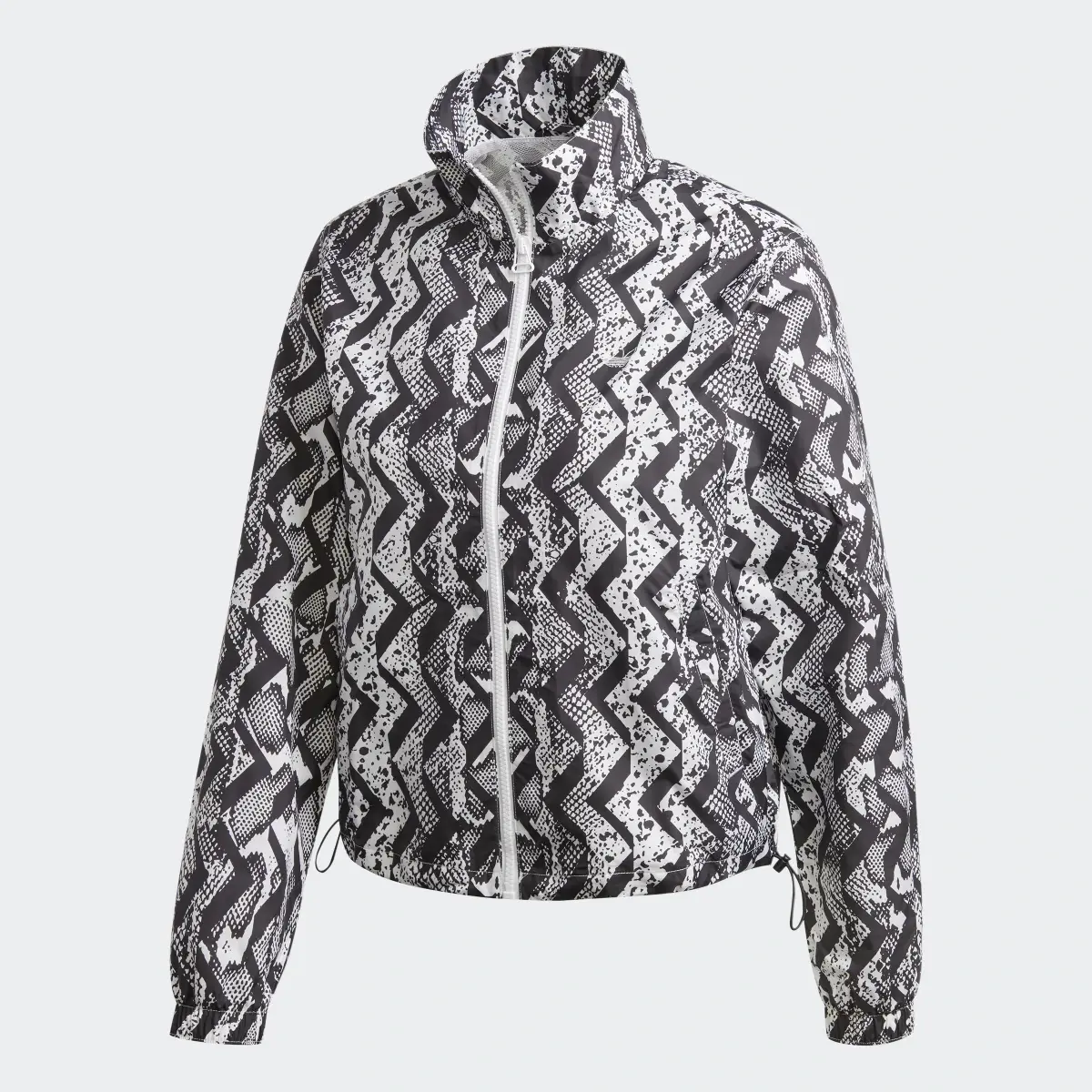 Adidas Allover Print Jacke. 1