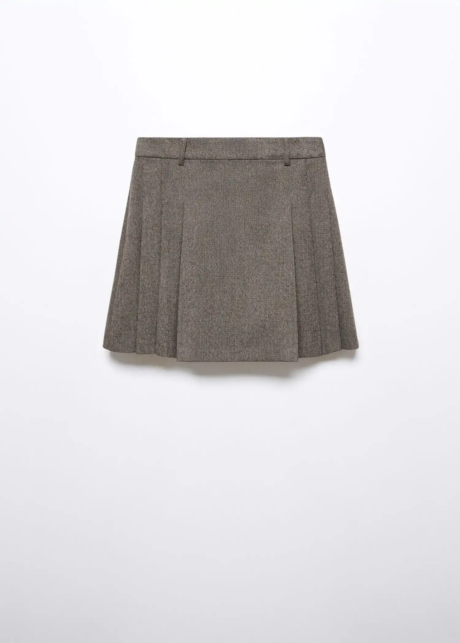 Mango Pleated mini-skirt. 3