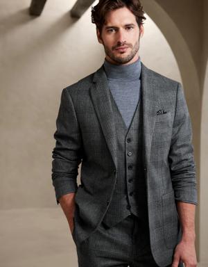 Perfect Flannel Suit Jacket gray