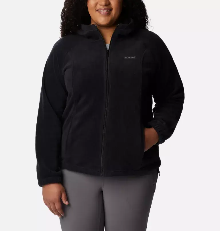 Columbia Women's Benton Springs™ Full Zip Fleece Hoodie - Plus Size. 1
