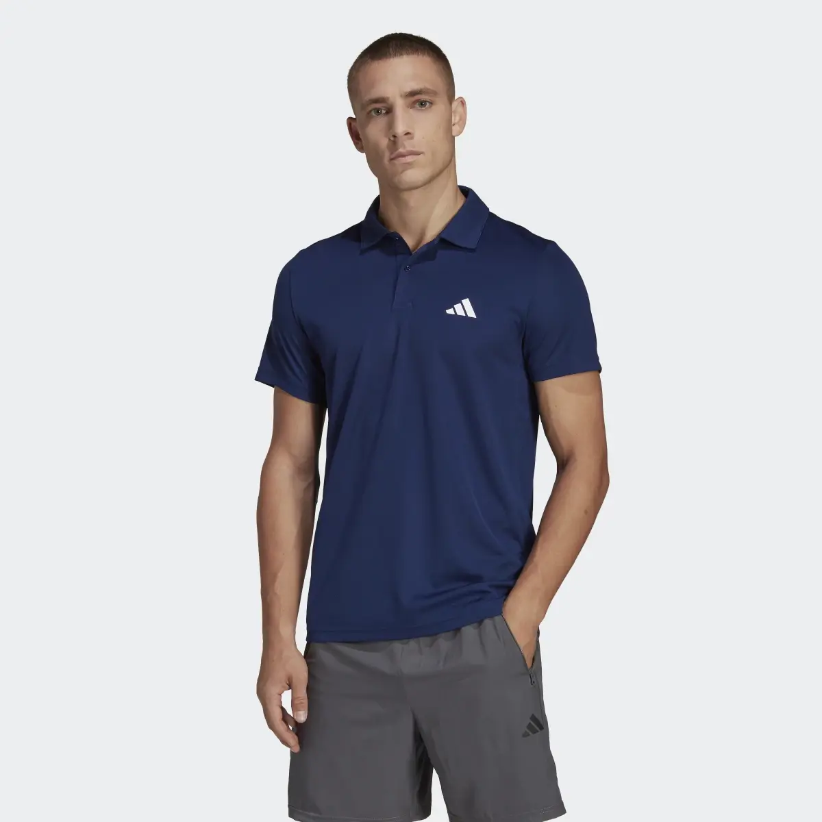 Adidas Playera Polo de Entrenamiento Train Essentials. 2